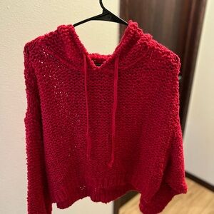 Anthropologie Pilcro Sailcloth Hooded Sweater